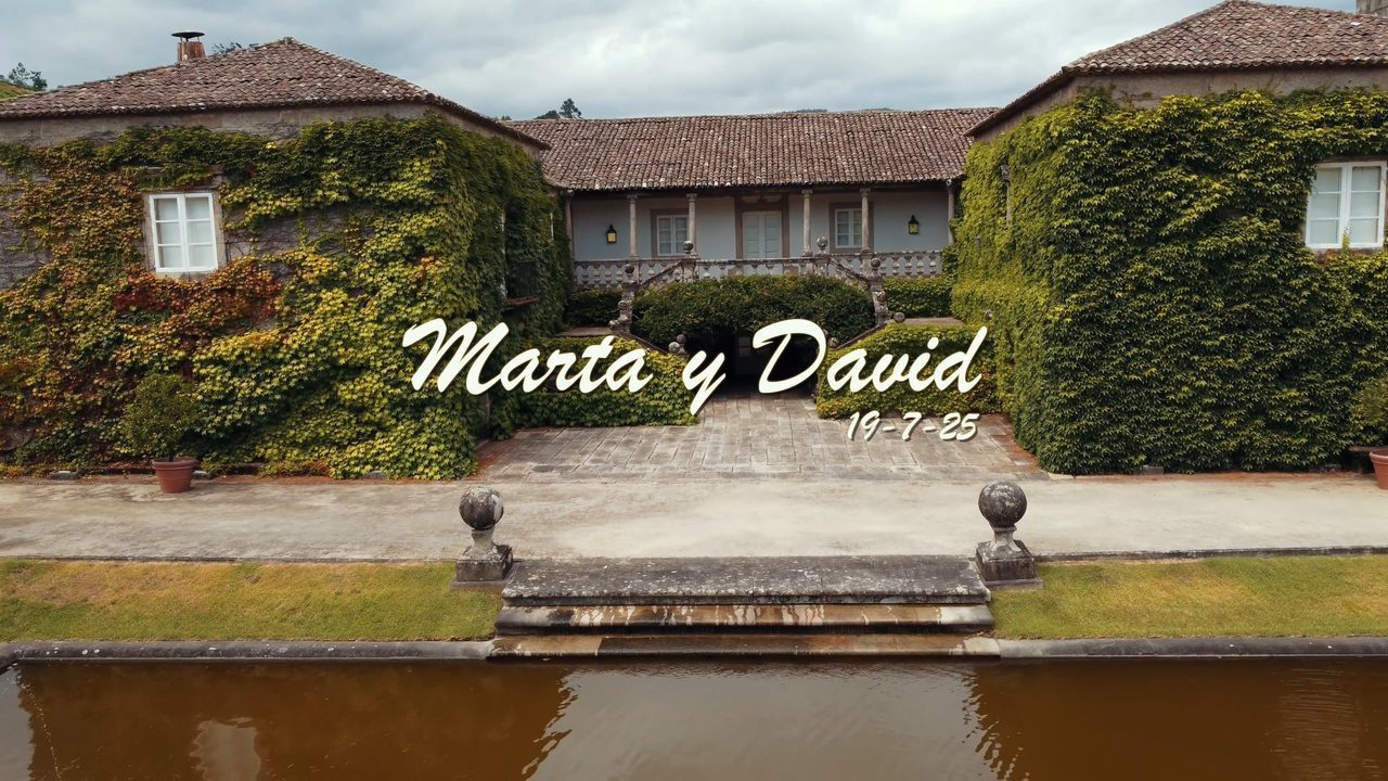 Vídeo de boda de Marta y David en el Pazo de Pegullal