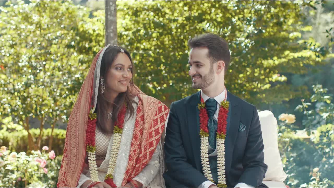 Vídeo de boda de Tushna y Ricardo — Pazo de Faramello · Santiago